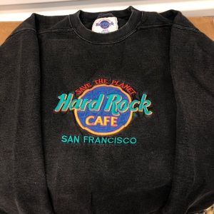 VINTAGE ‘90’s Hard Rock Sweat Shirt